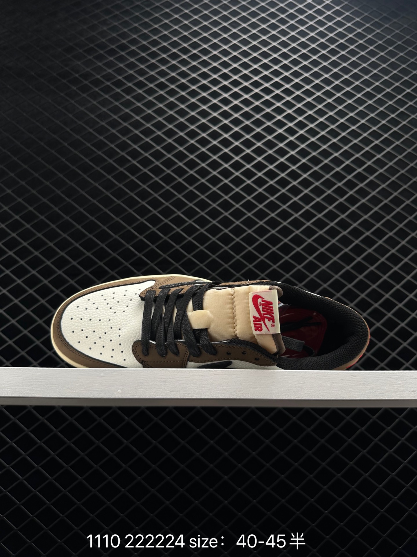 Travis Scott x Air Jordan 1 Low OG “Black Phantom